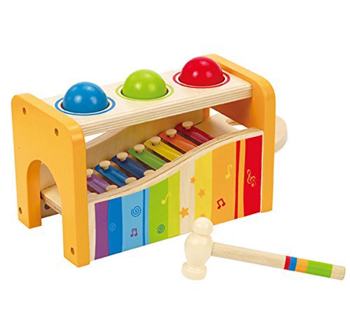 what are the best toys for one year old pounding bench hape