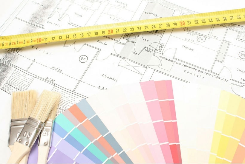 paint chips and floor plans how to create a whole house paint scheme