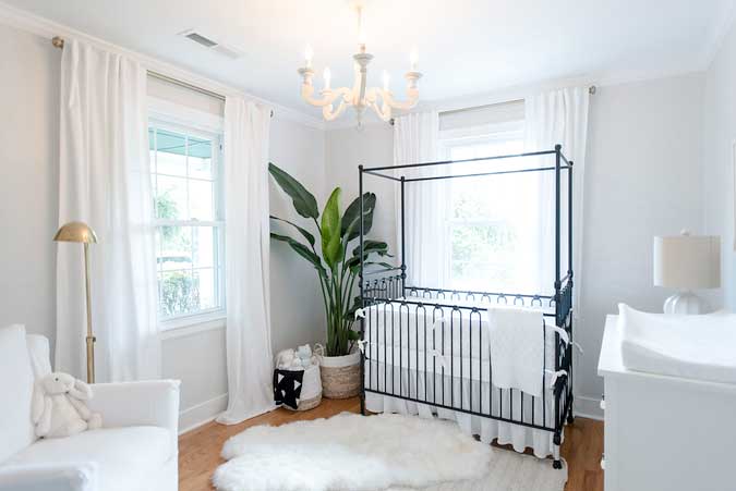 airy nursery ideas for boys from Holy City Chic