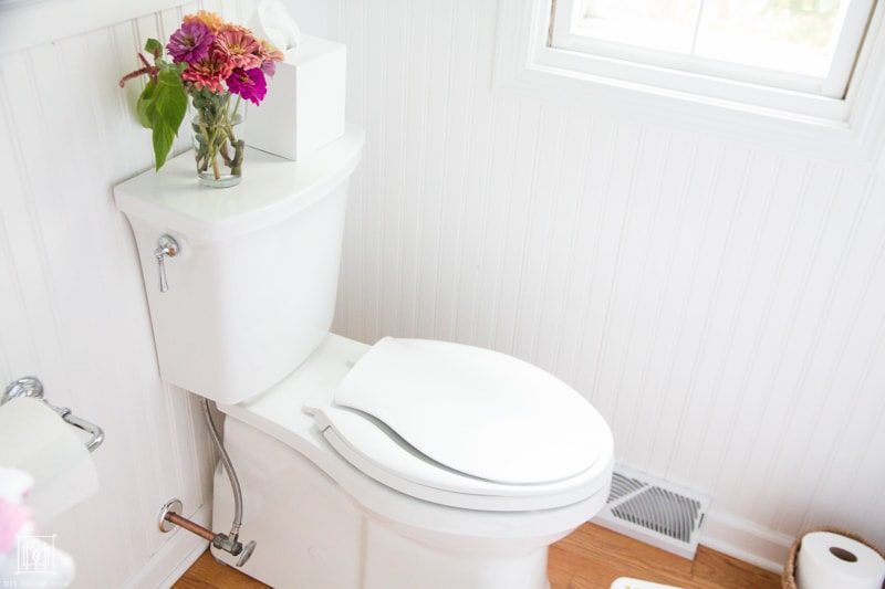 bathroom cleaning tips- clean toilet