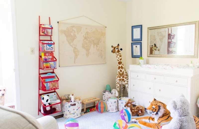 Circus themed nursery sales decor