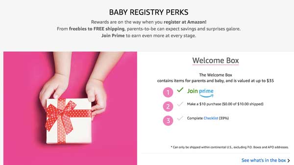 amazon registry box newborn must-haves