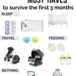 newborn must-haves new moms need including printable list of ite