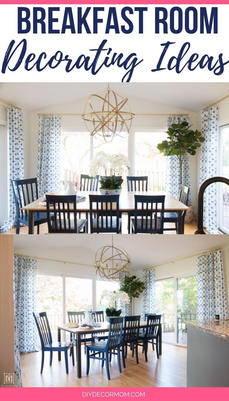 breakfast room decorating ideas 