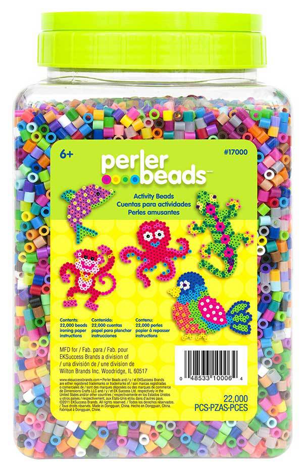 five year old girls favorite toys like a perler bead kit