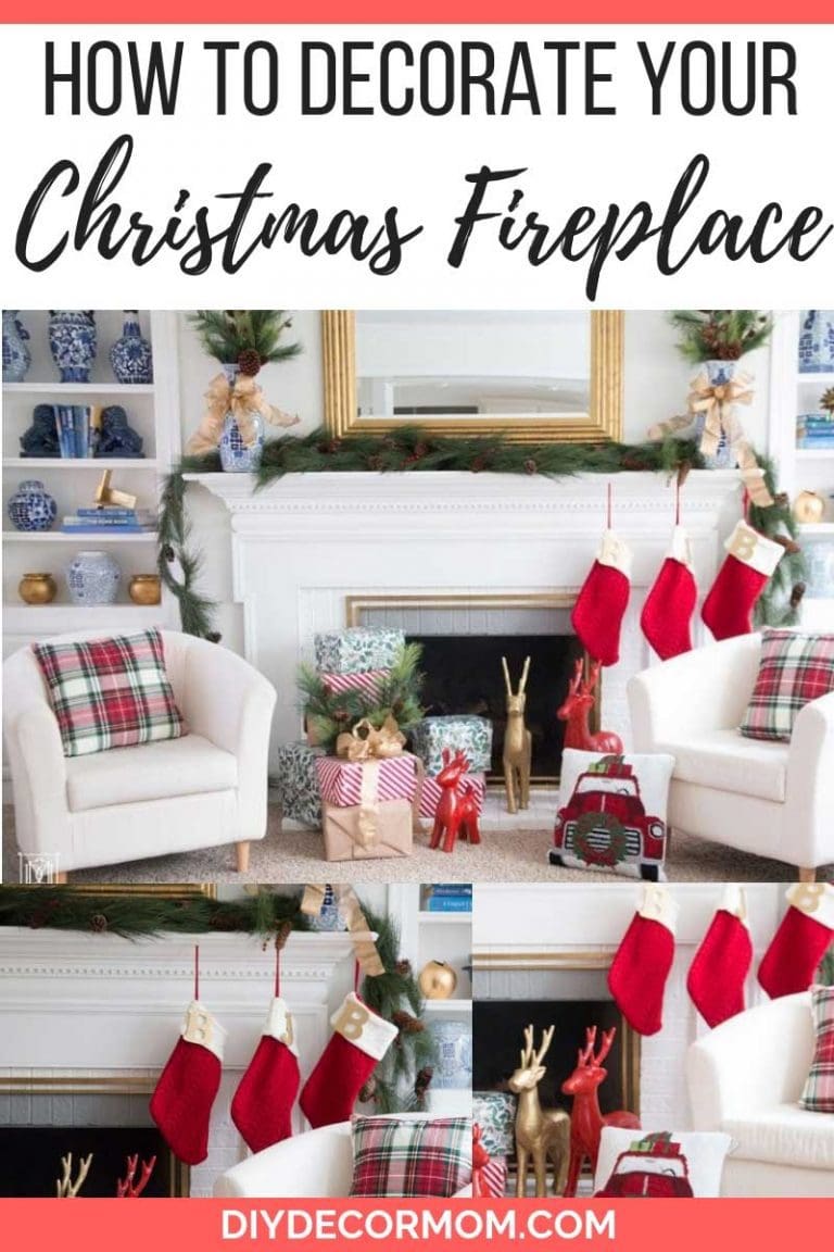 How to Decorate Your Fireplace for Christmas Easy Decor Ideas DIY