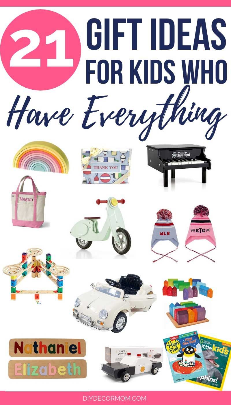 what to get kids who have everything- 21 unique gift ideas in a gift guide