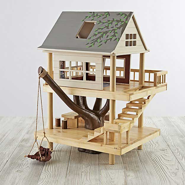 what to give a kid who has everything--a treehouse!