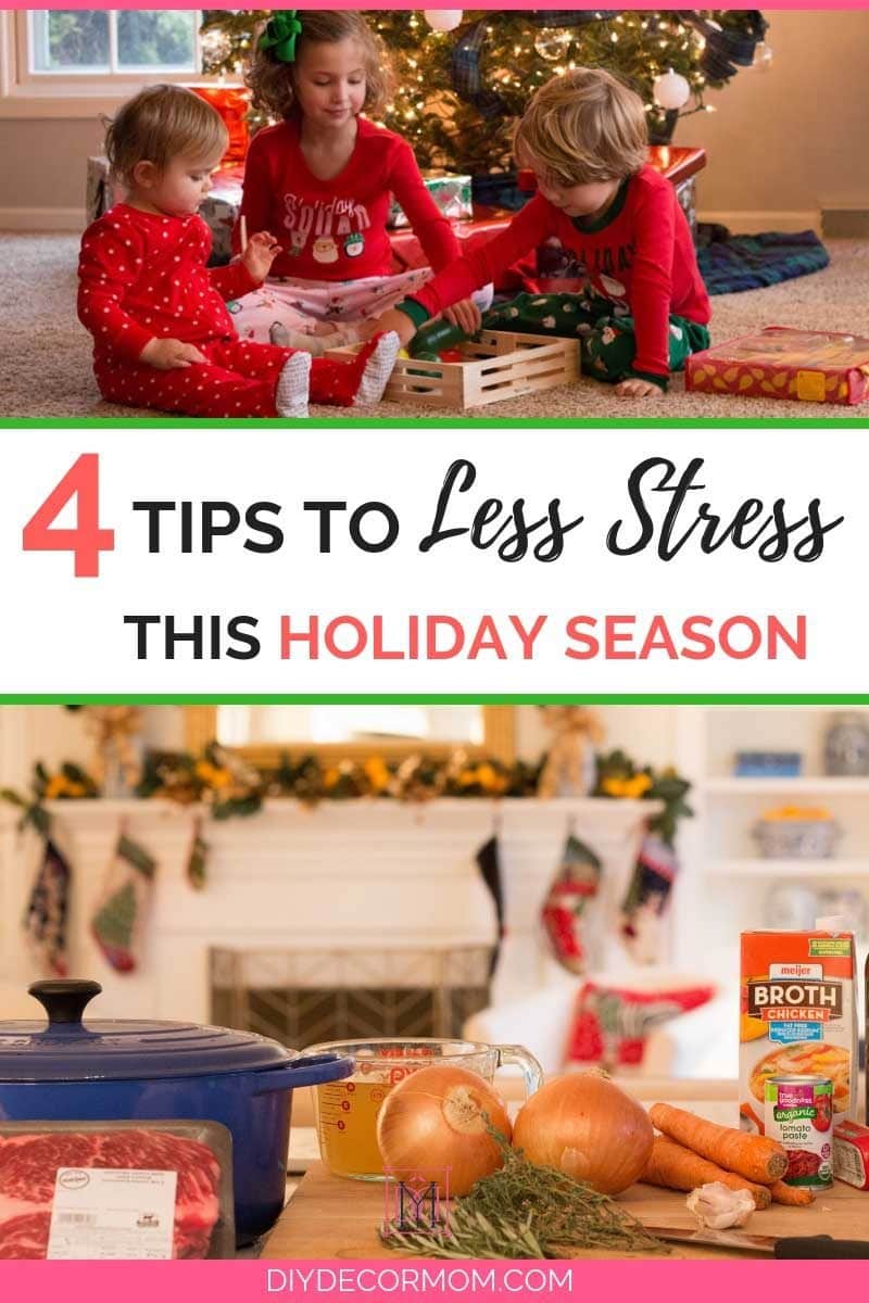 ideas for a less stressful holiday season