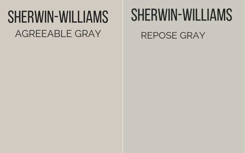 agreeable gray vs repose gray