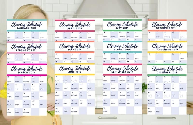 Daily Cleaning Schedule For Busy Moms So You Always Have a Clean Home