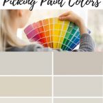 picking paint colors chips