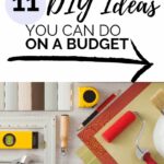 diy home improvement projects for DIYers on a budget