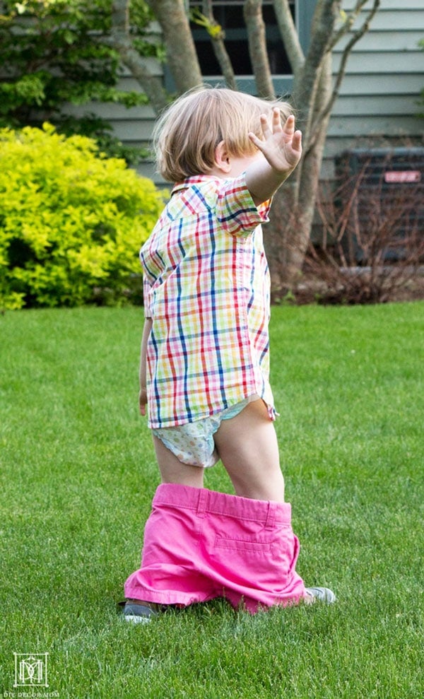 potty training a stubborn toddler