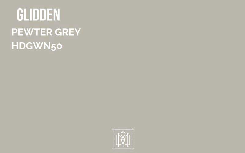 glidden pewter gray paint color