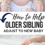 older siblings kiss pregnant mom belly--tips to for older children to adjust to new sibling