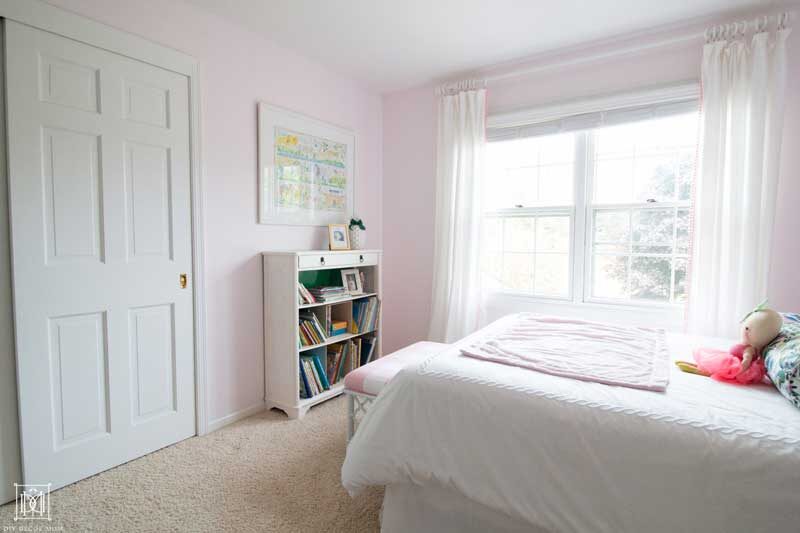 blush pink girls nursery