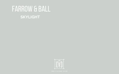 farrow and ball skylight paint chip