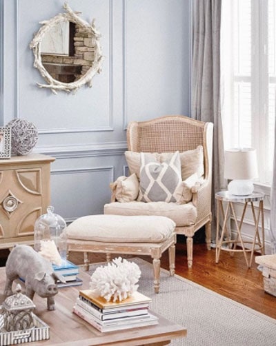 SW Jubilee by Lindsey Regan Thorne gray-blue living room panels