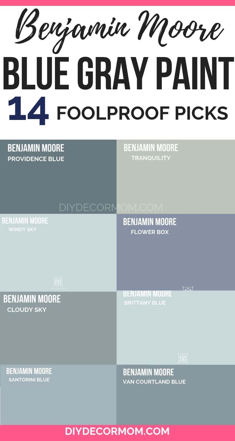 benjamin moore blue gray paint colors