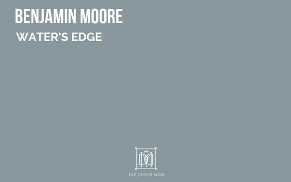 benjamin moore waters edge paint chip