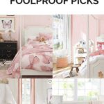 pink painted girls bedrooms