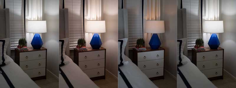 ambient light settings for relaxing bedroom