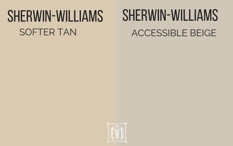 accessible beige vs. softer tan