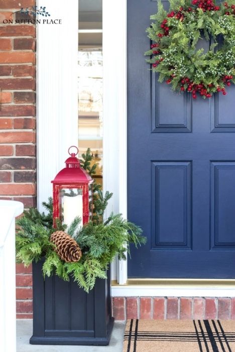 Sherwin-Williams Naval front door- On Sutton Place