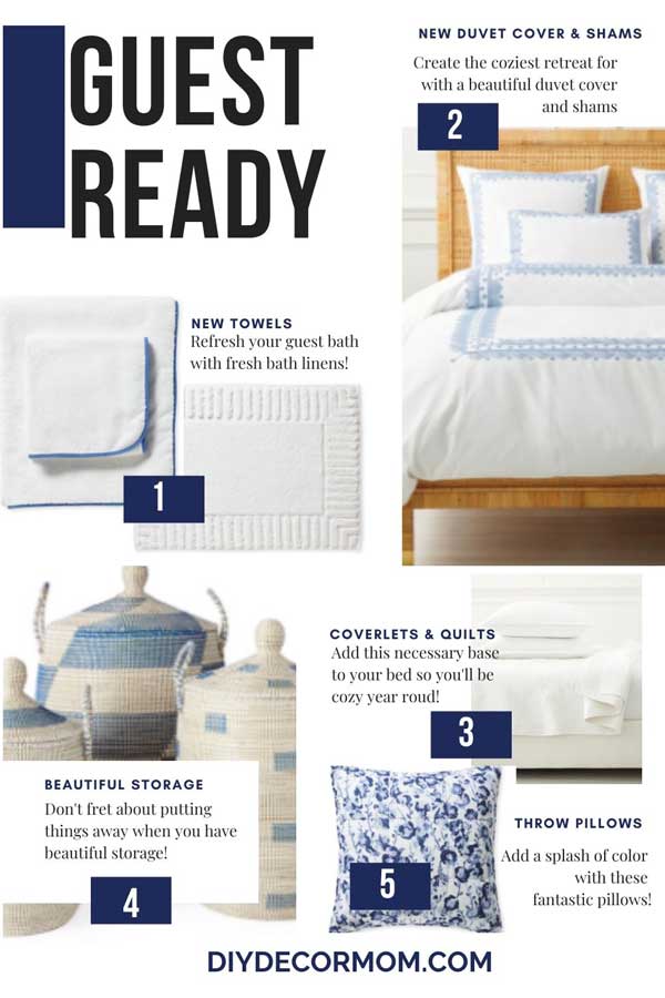 guest room must-haves including houseguest tips and tricks