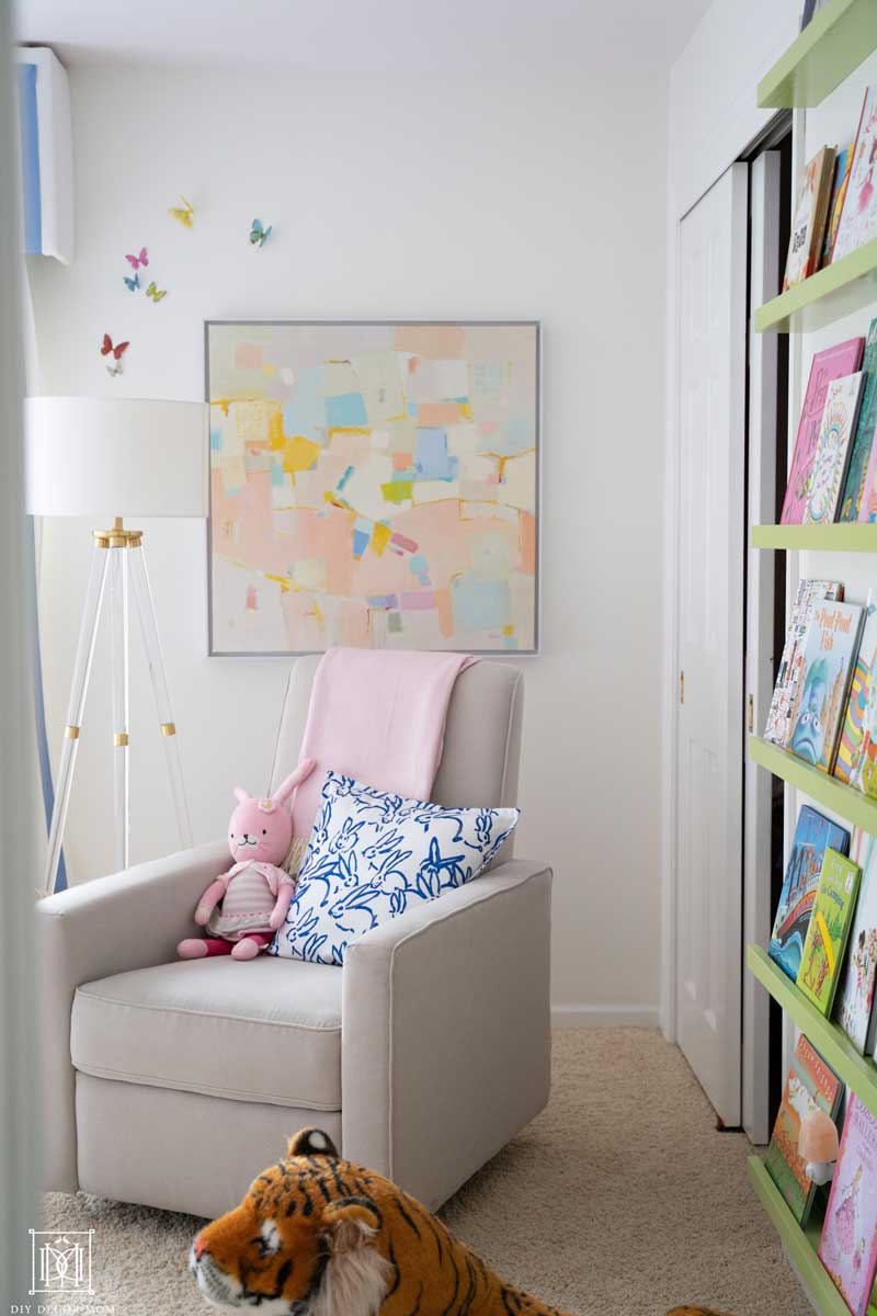 Baby girl room paint cheap