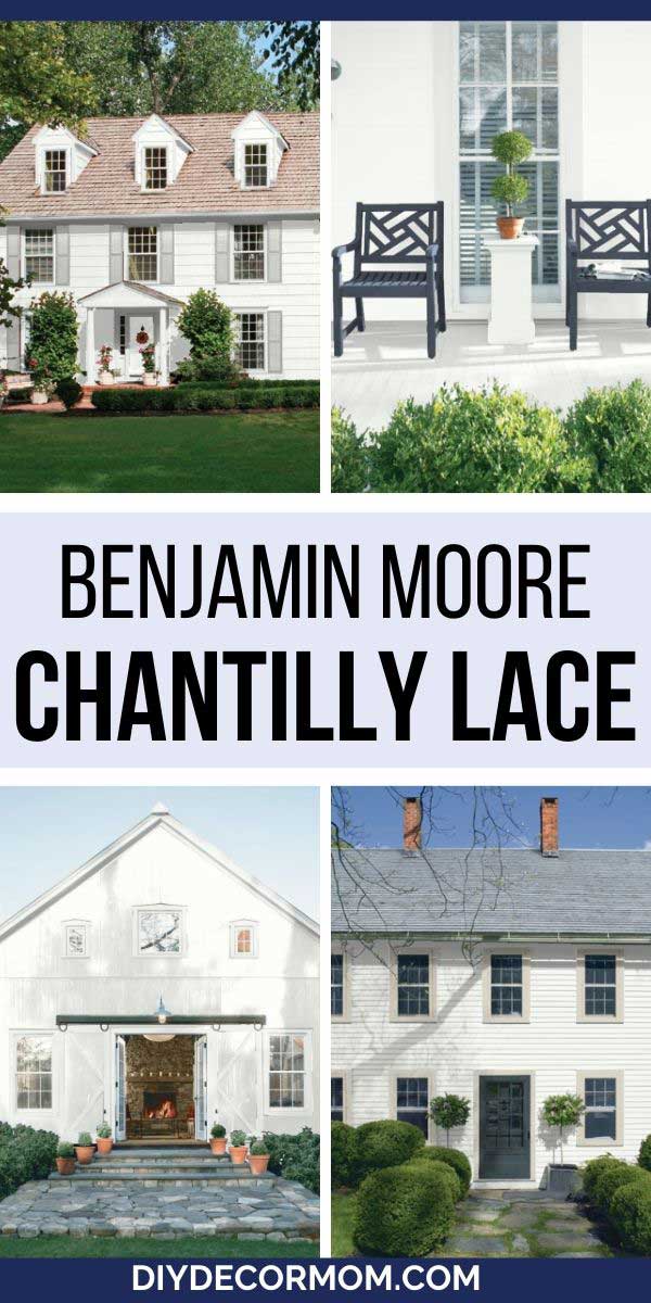 benjamin moore chantilly lace exterior