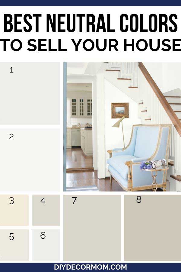 best neutral paint colors for selling your house