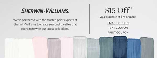 how to save money on paint at sherwin-williams