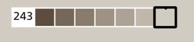 SW Agreeable gray paint swatch undertones