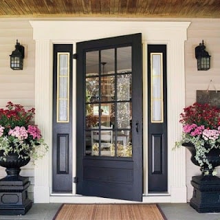 BM Hale Navy porch door