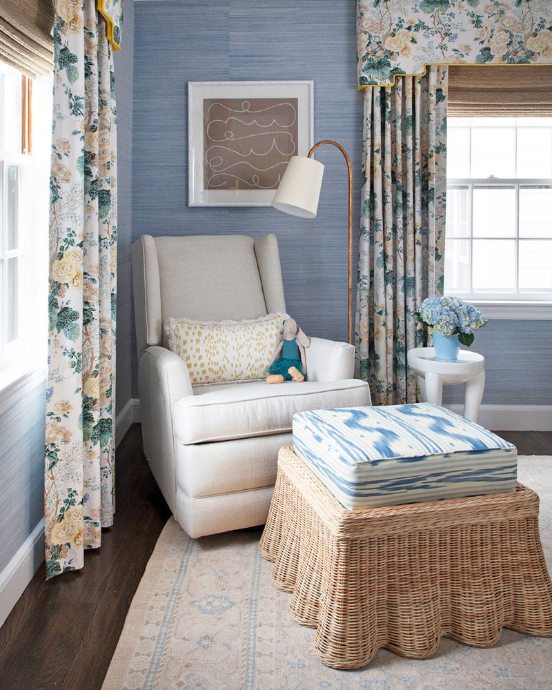 bamboo blinds in nursery erin gates